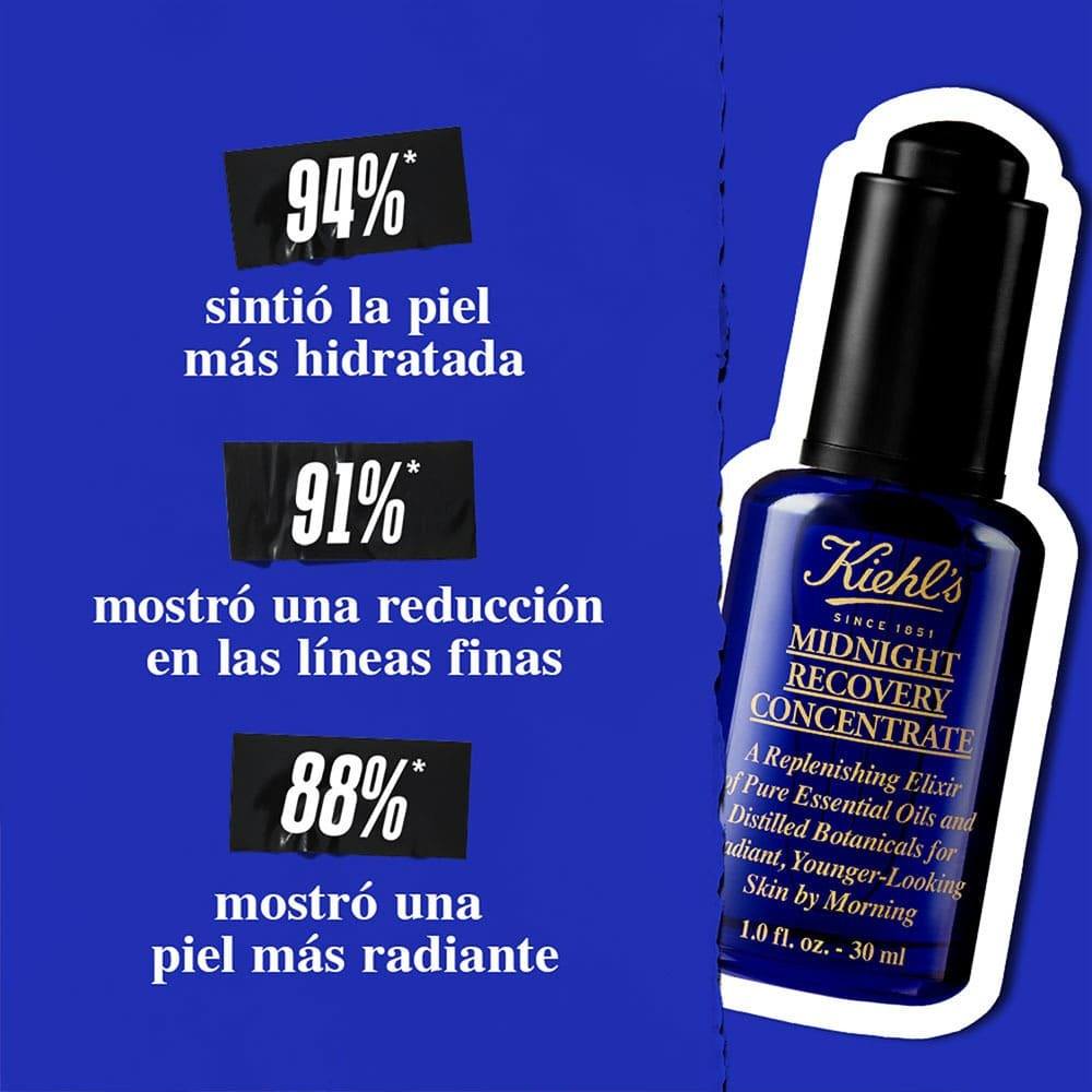 KIEHL'S, MIDNIGHT RECOVERY SERUM HIDRATANTE ANTI-SIGNOS DE LA EDAD (S&Eacute;RUM FACIAL)